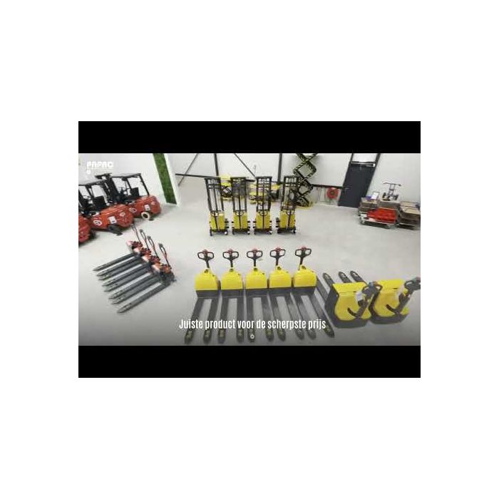 Weeg palletwagen 3000 KG uitlees stap 0,2 KG/ met oplader