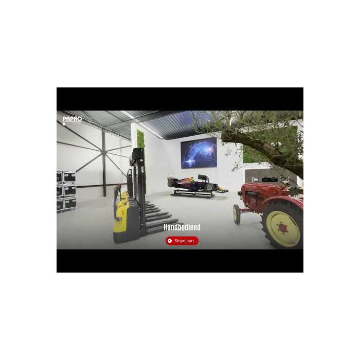 Stapelaar Handbediend hefhoogte 3000mm