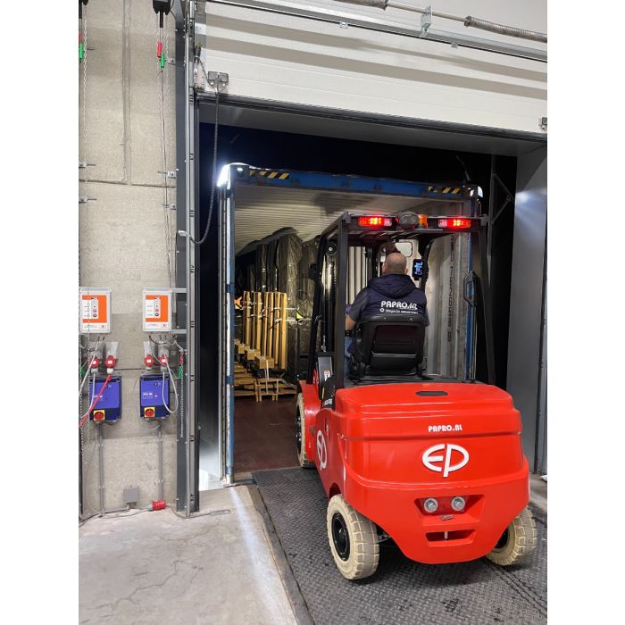 Stapelaar vol elektrisch 1300 KG/ hefhoogte 1600mm
