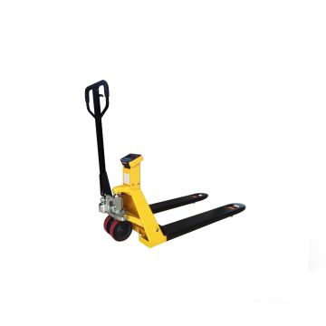 Weeg palletwagen 2500 KG uitlees stap 0,2 KG/ met oplader
