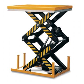 Heftafel Dubbel Schaar hoog 1780mm L 1300 x 820 mm 1000KG 